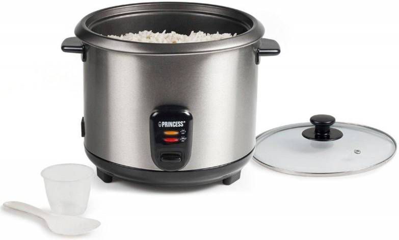 Princess Rijstkoker 1, 8 L 700 W grijs 271950 - Vaatwasserwebshop.nl